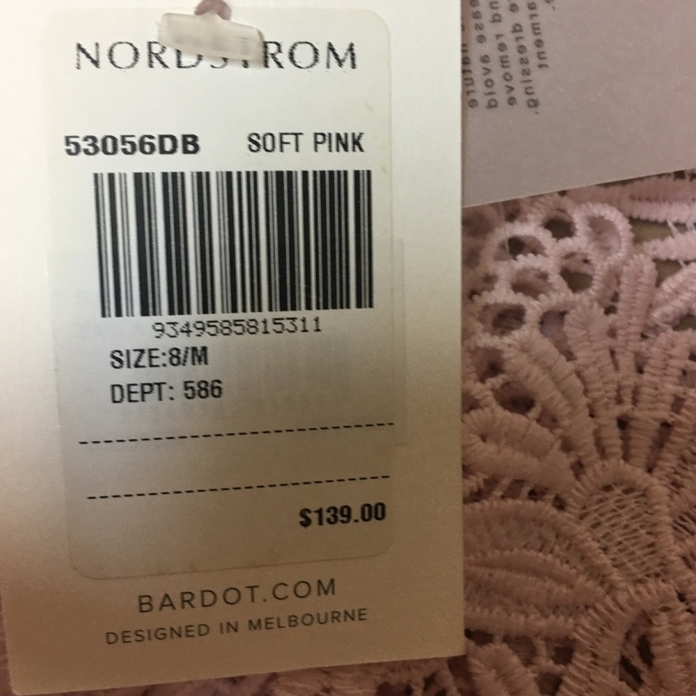 Light pink midi blooming dress - Picture 11 of 12